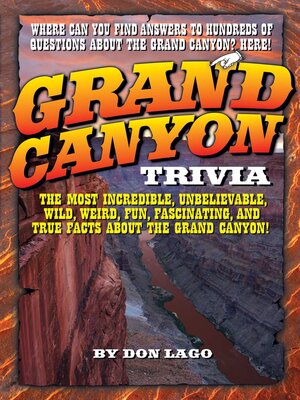 cover image of Grand Canyon Trivia
